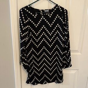 Black and White Dress